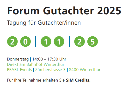 Forum Gutachter 2025